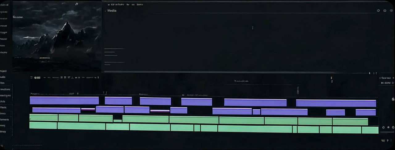 Editing timeline